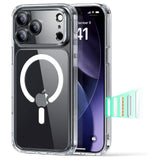 ESR iPhone 17 Pro Classic Hybrid Case with Camera Control Button - MagSafe Compatible - Transparent