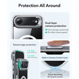 ESR iPhone Air Classic Hybrid Stash Case with Kickstand - MagSafe Compatible - Transparent