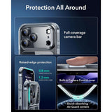 ESR iPhone 17 Pro Max Classic Hybrid Case with Camera Control Button - MagSafe Compatible - Transparent