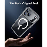 ESR iPhone 17 Pro Max Classic Hybrid Case with Camera Control Button - MagSafe Compatible - Transparent