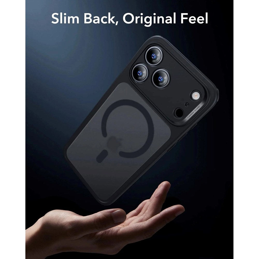 ESR iPhone 17 Pro Max Classic Hybrid Case with Camera Control Button - MagSafe Compatible - Matte Black