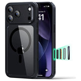 ESR iPhone 17 Pro Max Classic Hybrid Case with Camera Control Button - MagSafe Compatible - Transparent / Black