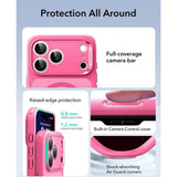 ESR iPhone 17 Pro Classic Hybrid Case with Camera Control Button - MagSafe Compatible - Matte Pink