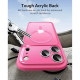 ESR iPhone 17 Pro Classic Hybrid Case with Camera Control Button - MagSafe Compatible - Matte Pink