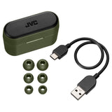 JVC Powerful Sound HA-A9T Wireless In-Ear Headphones - Green