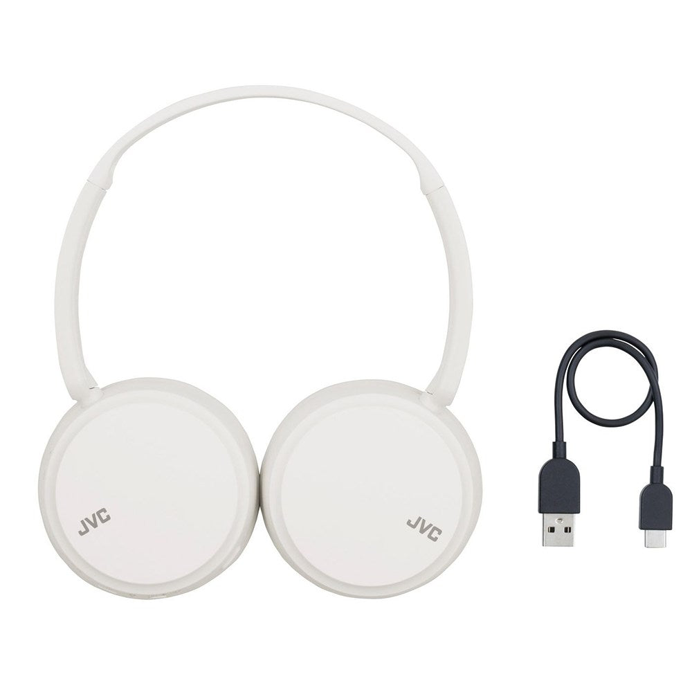 JVC Deep Bass HA-S36W Wireless On-Ear Headphones - White