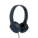 JVC HA-S33UC On-Ear Headset with Cord - Dark Blue
