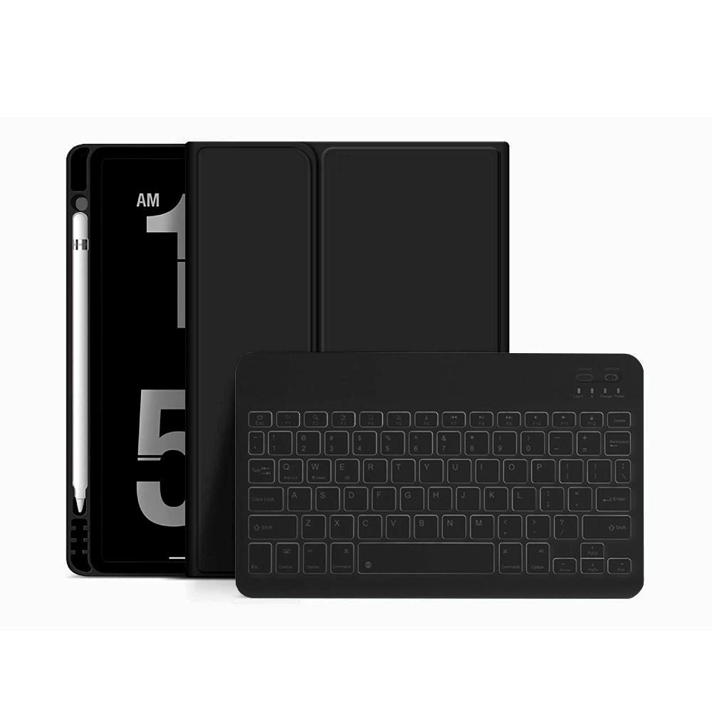 iPad 10.9" (2024/2022) Tech-Protect Keyboard Case With Pencil Holder - English Layout - Black