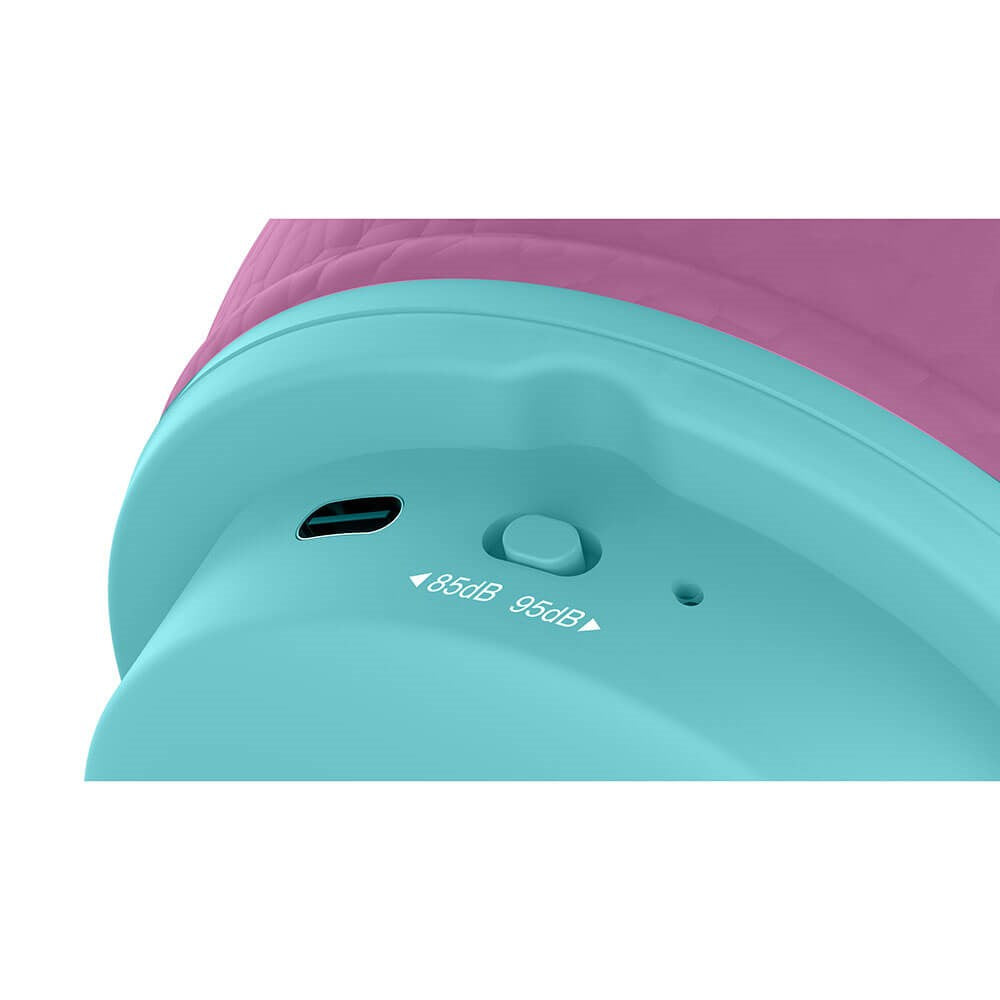 Wireless Children's On-Ear Headset Max. 95dB - 3-7 Years - L.O.L. Surprise - Pink / Turquoise