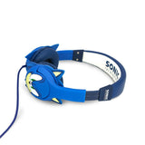 SONIC the Hedgehog OTL On-Ear Headphones for Kids with 3D Ears - Max. 85dB - Blue