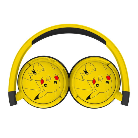Pikachu OTL On-Ear Wireless Headphones for Kids - Yellow / Black
