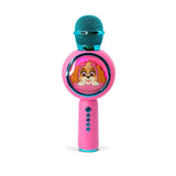 OTL Karaoke Microphone with LED Light - Paw Patrol Skye