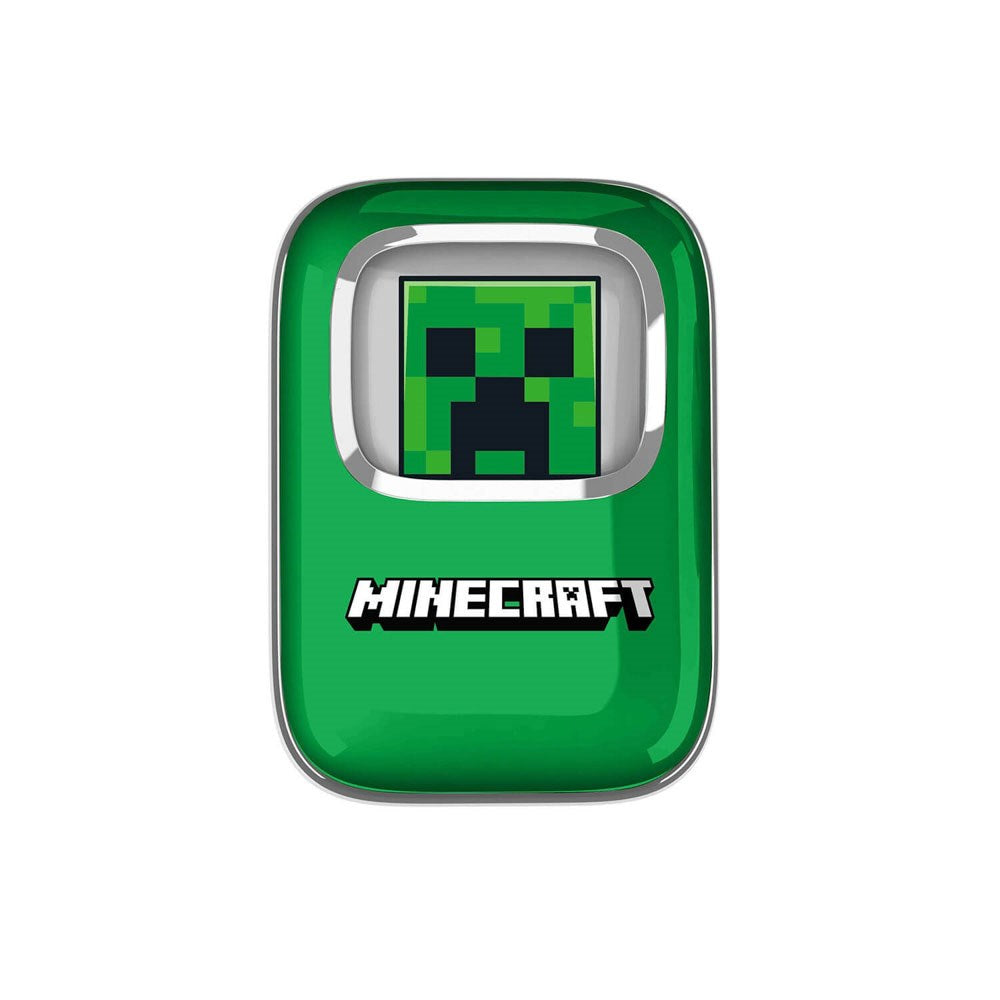 Minecraft OTL True Wireless In-Ear Headset with Slide-Up Charging Case - Green