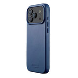 Mujjo iPhone 17 Pro Leather Case - MagSafe Compatible - Monaco Blue