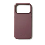Mujjo iPhone 17 Pro Max Leather Case - MagSafe Compatible - Bronze Red
