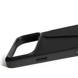 Mujjo iPhone 17 Pro Max Wallet Leather Case - MagSafe Compatible - Black