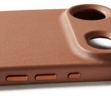 Mujjo iPhone Air Leather Case - MagSafe Compatible - Tan