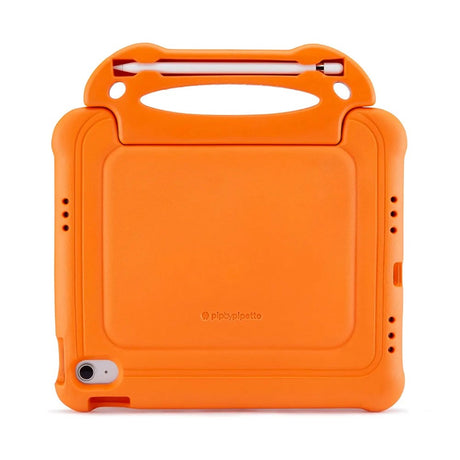 iPad 10.9" (2024/2022) Pipetto Children's Case w. Handle and Stand Function - Orange