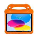 iPad 10.9" (2024/2022) Pipetto Children's Case w. Handle and Stand Function - Orange