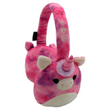 SQUISHMALLOWS Plush Wireless On-Ear Headphones for Kids - Lola