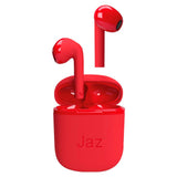 Jaz Silk True Wireless In-Ear Bluetooth Headphones - Red