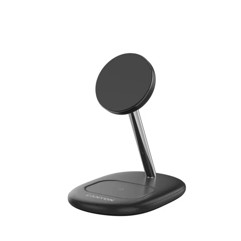 Canyon WCS 205 15W Qi2 Wireless Charger - MagSafe Compatible - Black