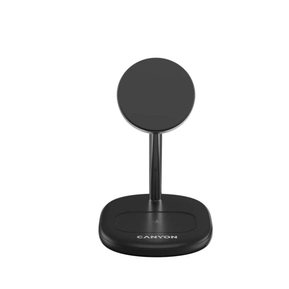 Canyon WCS 205 15W Qi2 Wireless Charger - MagSafe Compatible - Black