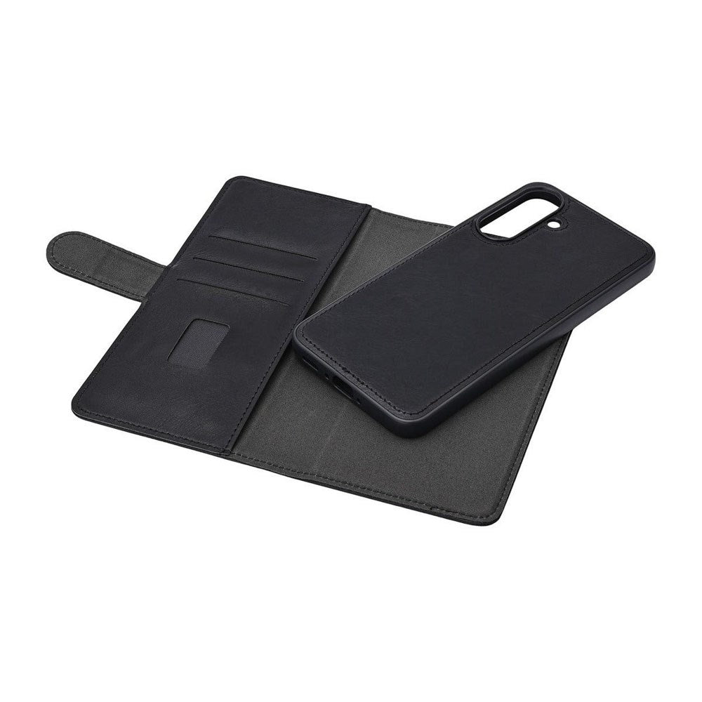 Samsung Galaxy A56 (5G) GEAR 2-in-1 Wallet Recycled Faux Leather Flip Case with Wallet - Black