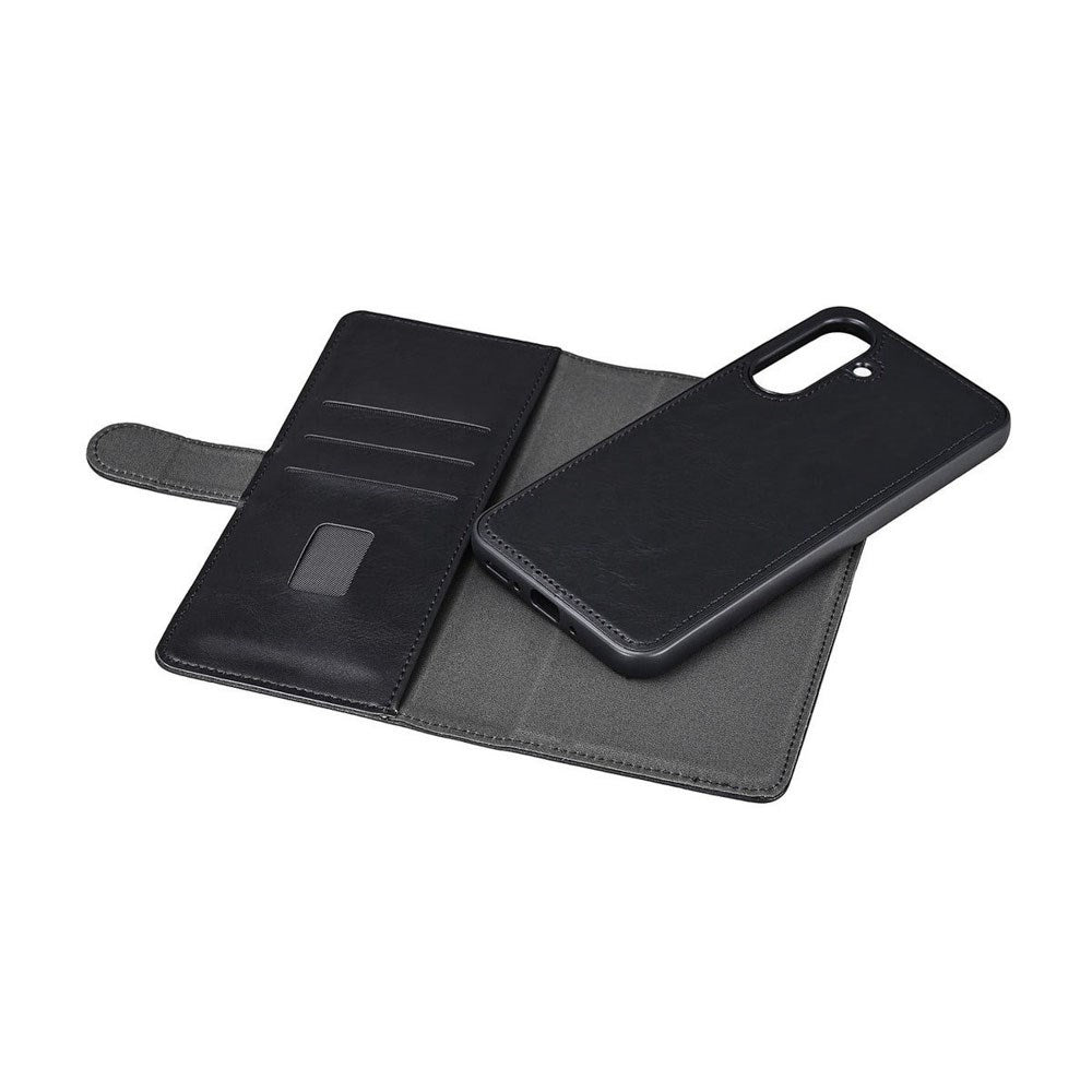 Samsung Galaxy A26 (5G) GEAR 2-in-1 Wallet Recycled Faux Leather Flip Case with Wallet - Black