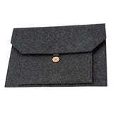 4smarts MacBook 13" (34 x 23,5 x 3 cm) Sleeve Wool Felt - Black