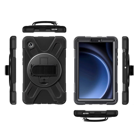 4smarts Rugged Tablet Case GRIP for Samsung Galaxy Tab A9 - Black