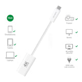 4smarts USB-C to HDMI Adapter - 1.5m - White