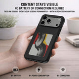 iPhone 17 Pro Max 4smarts E-Ink Case - MagSafe Compatible - Black