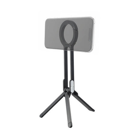 4smarts Foldable Tripod for Smartphone - MagSafe Compatible - Black