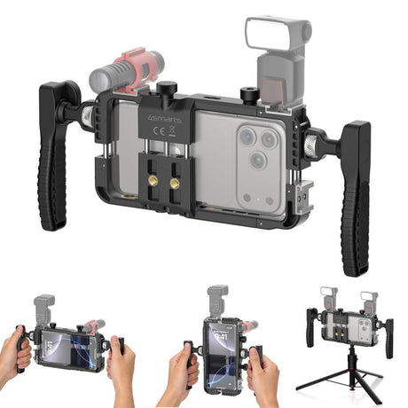 4smarts Universal Mobile Rig with Bluetooth Remote Release - Black