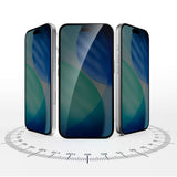 iPhone 18 Pro Max 4Smarts Second Glass Screen Protector with Installation Frame - Privacy Function - Transparent