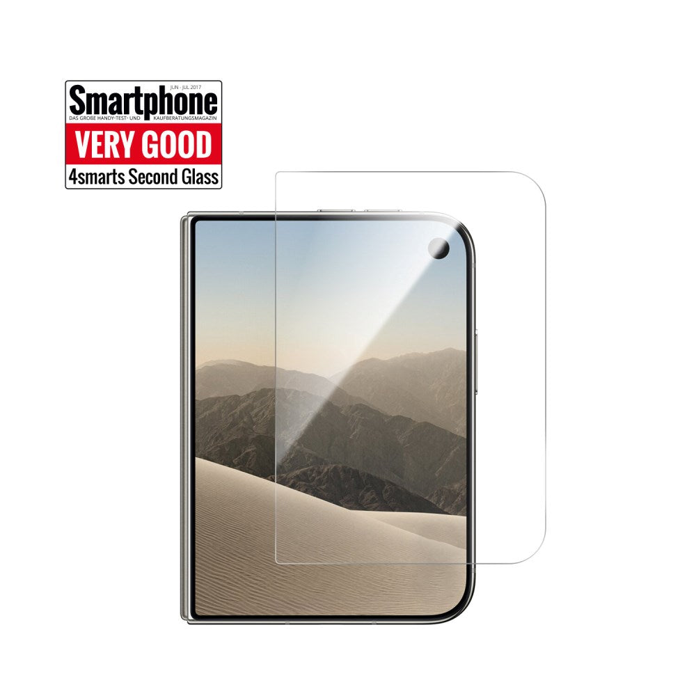 iPhone Duo 4Smarts Second Glass Screen Protector with Installation Frame - Transparent
