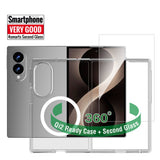Samsung Galaxy Z Fold8 4Smarts 360° Protection Set with Case & Screen Protection Glass - Transparent