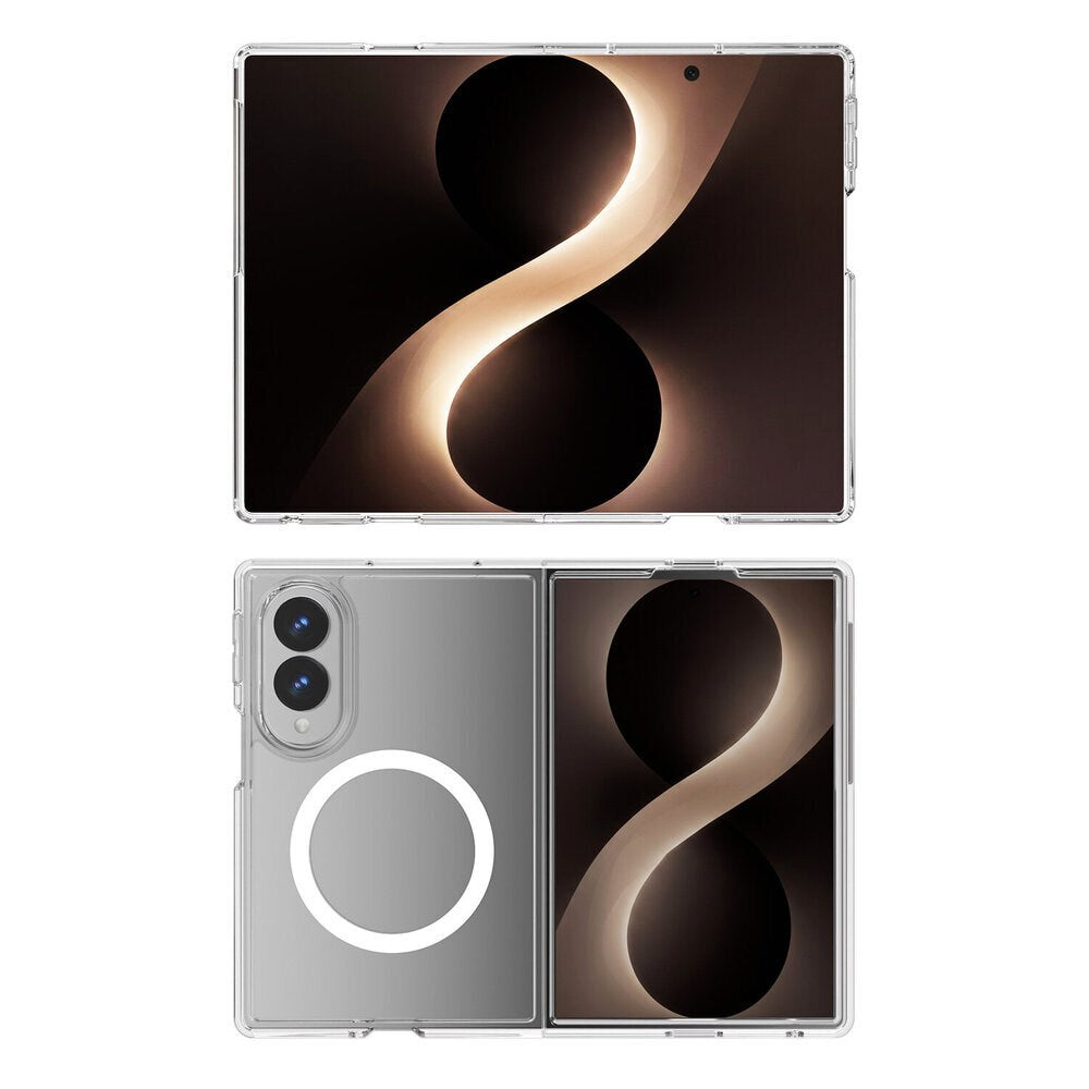 Samsung Galaxy Z Fold8 4Smarts 360° Protection Set with Case & Screen Protection Glass - Transparent