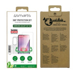 Samsung Galaxy A27 4Smarts 360° Protection Set with Case & Screen Protection Glass - Transparent
