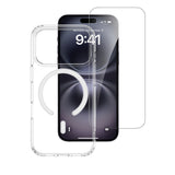 iPhone 18 Pro / 17 Pro 4Smarts 360° Protection Set with Case & Screen Protection Glass - MagSafe Compatible - Transparent