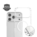 iPhone 18 Pro Max / 17 Pro Max 4Smarts IBIZA Hybrid Case - MagSafe Compatible - Transparent