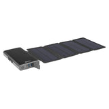 Sandberg Detachable Solar Charger & PowerBank 20W - 2 x USB-A / USB-C PD - Black