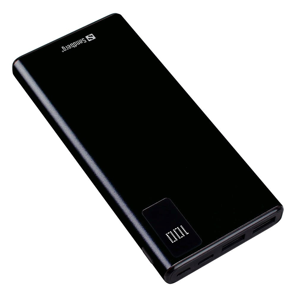 Sandberg Powerbank 20W with USB-A / USB-C (PD) 10,000 mAh - Black