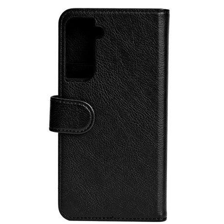 Essentials Samsung Galaxy S20 FE Leather Flip Case 2 in 1 with Card Holder - Black