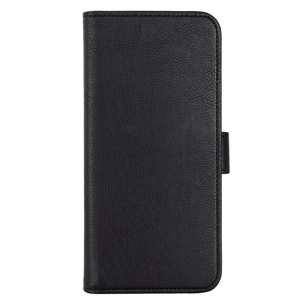 Essentials Samsung Galaxy A14 5G Leather Flip Case 2 in 1 with Card Holder - Black