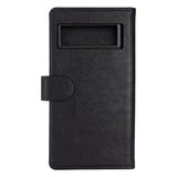 Essentials Google Pixel 7 Leather Flip Case 2 in 1 with Card Holder - Black