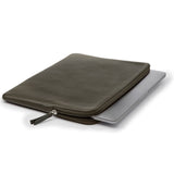 Trunk Genuine Leather Sleeve for MacBook 13" (32 x 23 x 2 cm) - Green