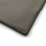 Trunk Genuine Leather Sleeve for MacBook 13" (32 x 23 x 2 cm) - Green