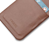 Trunk iPhone 11 / XR Genuine Leather Case with Card Pocket - Brown